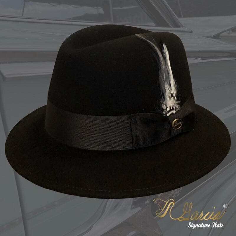 Black Wool Lowrider Derby Garcia Signature Hat