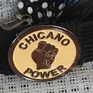 Spilla da bavero Chicano Power