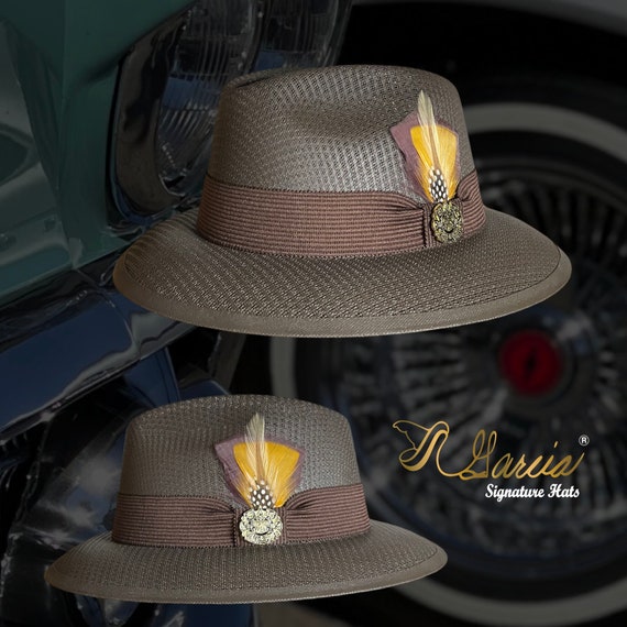 Oxford Viejo Fedora W Smile Now Cry Later Garcia Signature Hat