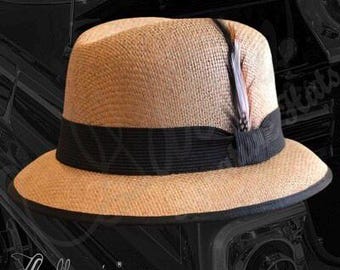 Vintage 1940s Gray Felt Fedora Hat Penneys Marathon - Etsy