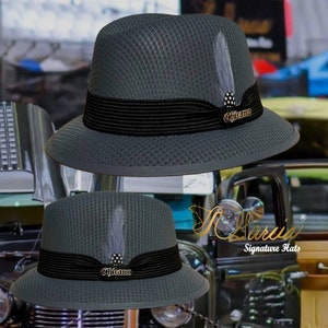Derby lowrider fumé avec casquette chicano garcia signature