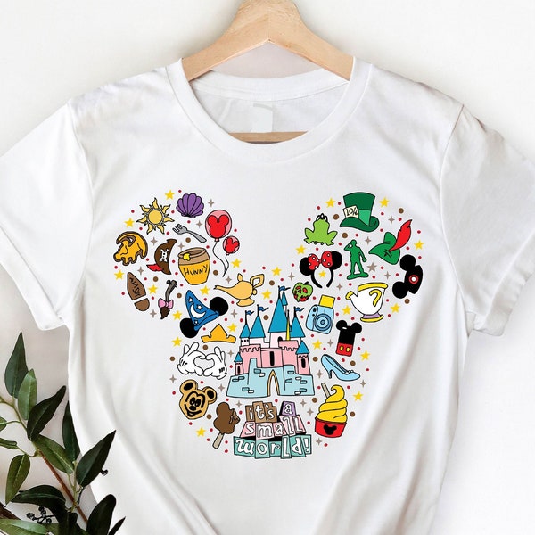 Its a Small World Shirt, Mouse Park Snacks shirts, Women Unisex Park shirt, Park Trip Adult, Snacks Shirt Tee, Disney Family Vacation Shirt