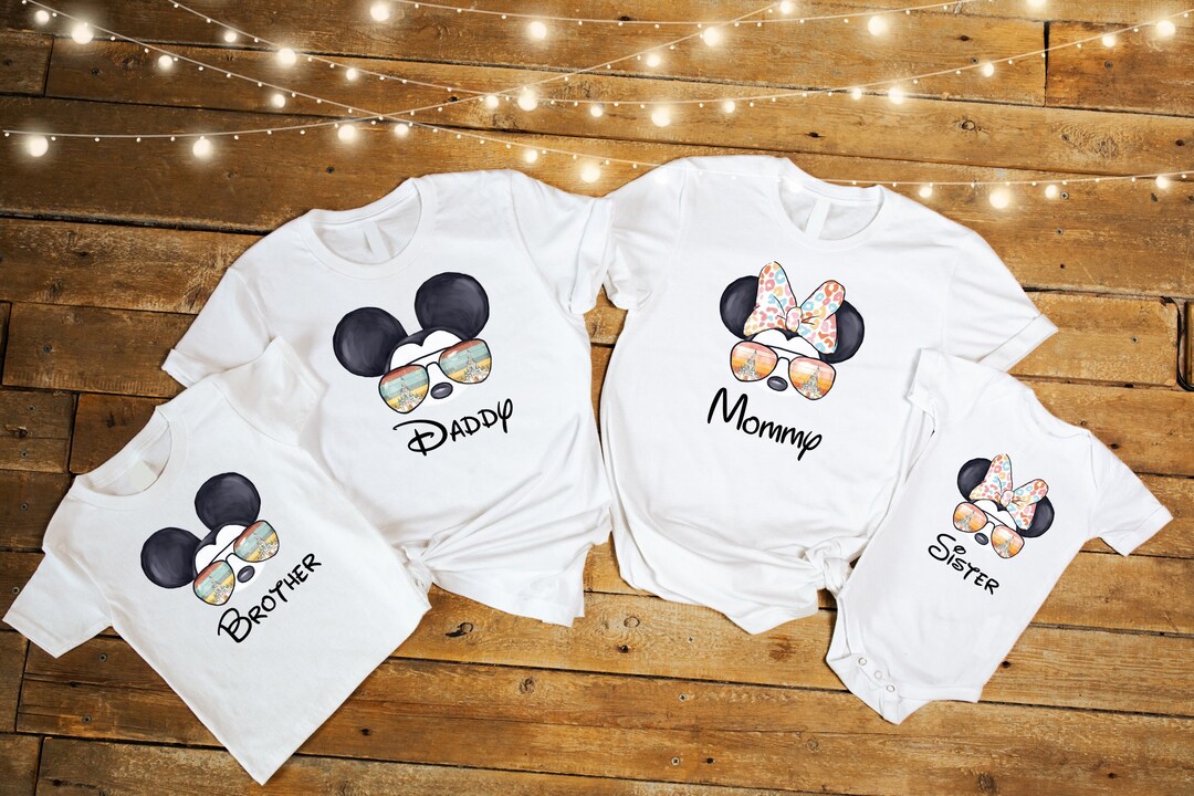 Disney Family Shirts, Custom Disney Family Vacation Shirts, Disney ...