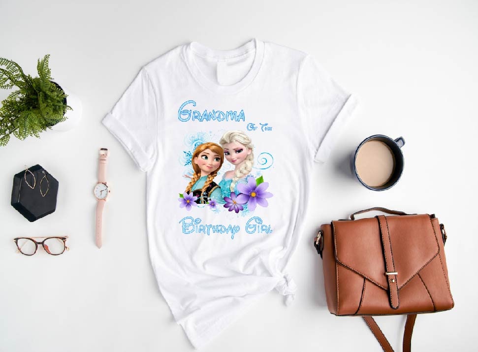Frozen Family Birthday Shirts, Elsa Birthday Shirt, Frozen Custom Shirt, Frozen Personalized Shirts, Frozen Family Party shirts, Elsa Tshirt