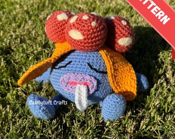 Wilted Flower Friend Crochet Pattern