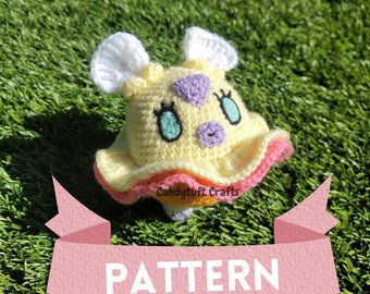 Yellow Psychic Bird Crochet Pattern