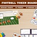 Football Token Reward Chart: Kids Sports Behavior System (PDF) - Etsy