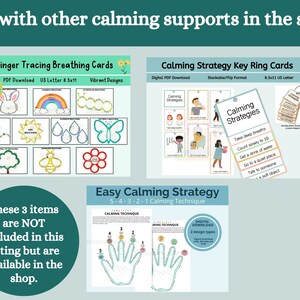 Printable Break Card: Visual Support for Calm Corner (PDF) - Etsy