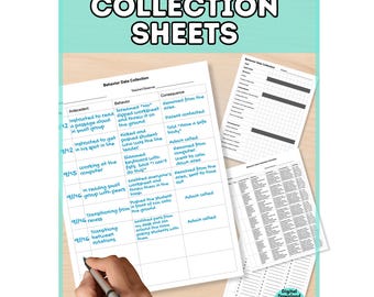 ABC-Verhaltensdatenerfassungsbögen: FBA-Assessment (Digitaler Download)