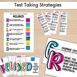Test Taking Strategies Bundle | Educational Resources for Teachers | Test Taking Tips