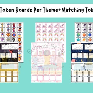 100 Themed Reward Charts Bundle: Behavior Tracker (digital Download) - Etsy