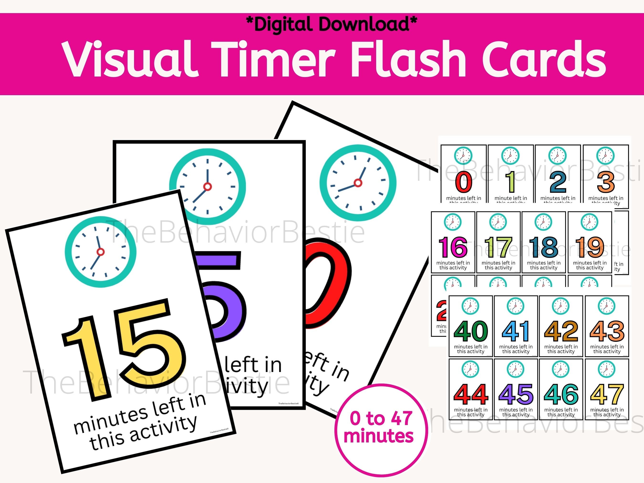 Visual Timer - Kitchen Timer for Kids, Toddler, Autism, ADHD or Adults –  Radiance Ready