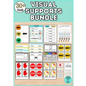 Visual Supports for Behavior | 30+ Printables for Autism & ADHD Routines