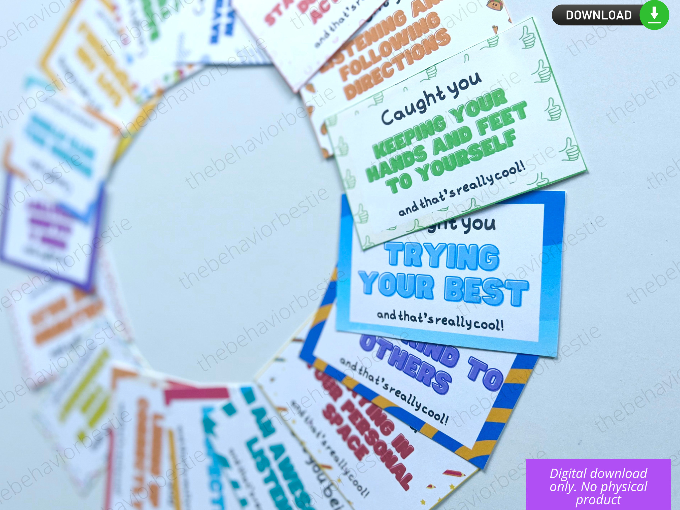 Students Praise Note Student Praise Cards: Positive Behavior Notes for Teachers (PDF) - Etsy