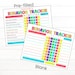 Editable Kids Behavior Chart: Point System, Rewards (digital Download ...