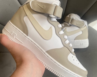 nude high top nikes