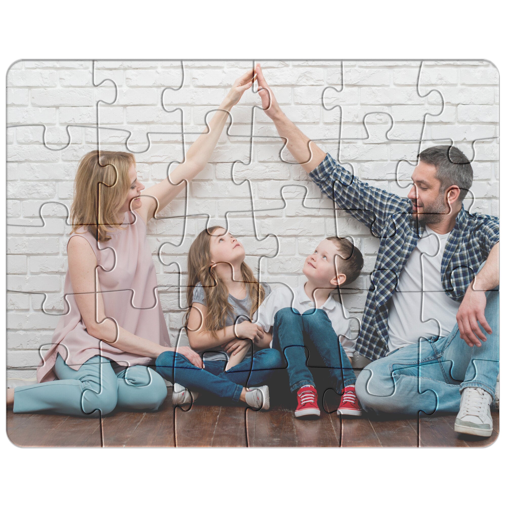 Puzzling Photo Personalized Photo Jigsaw Puzzle, Custom Family Gift - Etsy