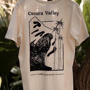 Nature inspired eco friendly tshirt - Cocora Valley