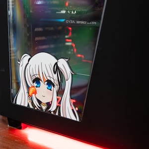 Nao Anime Videogame Peeking Sticker