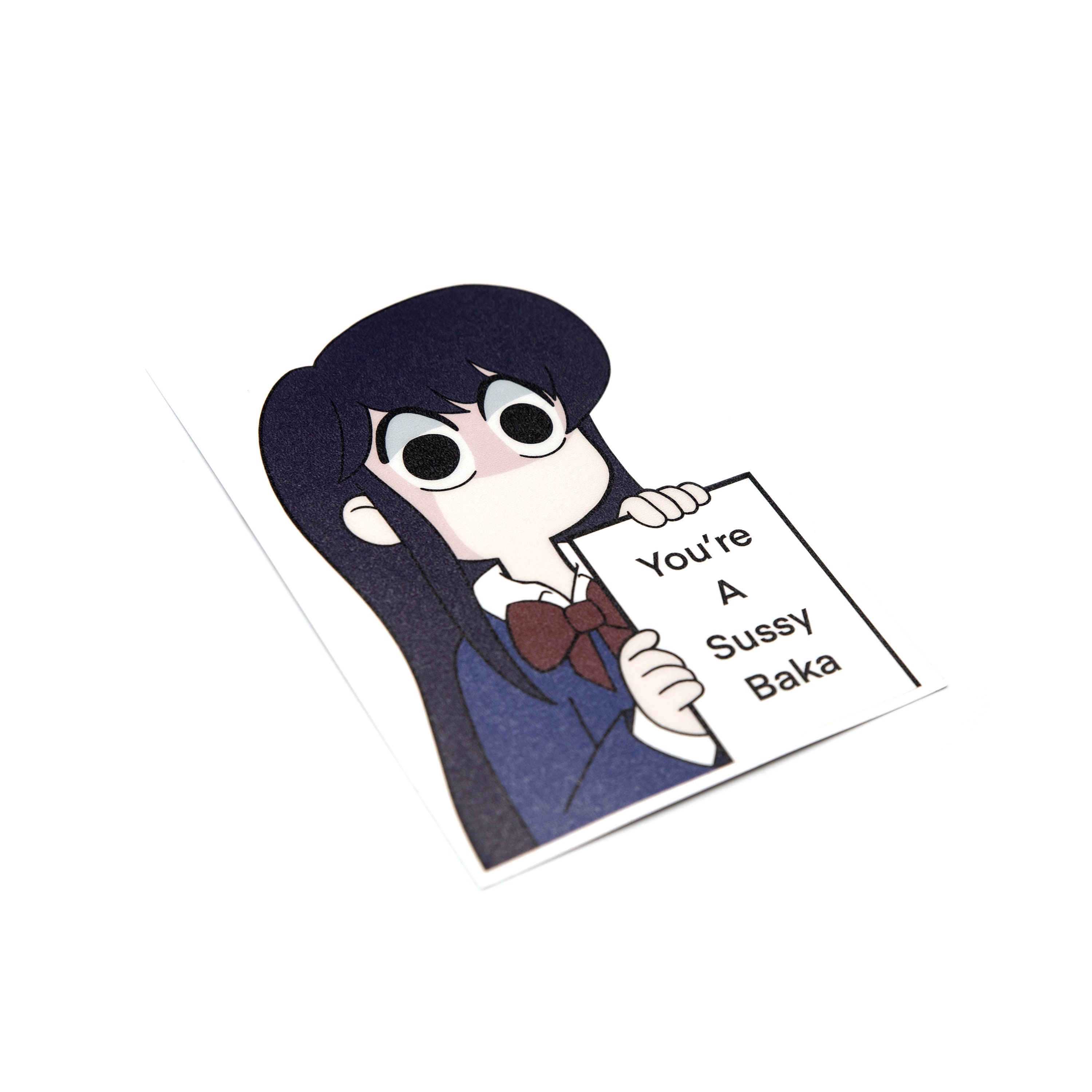 sussy baka Sticker for Sale by haleywalks