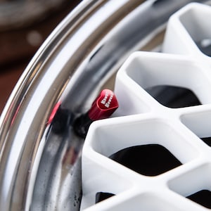 Heart Shaped Valve Stem Caps