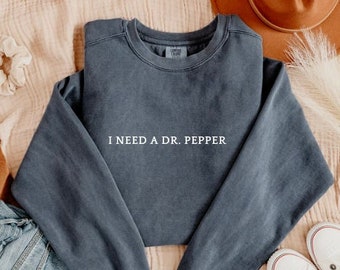 DR.PEPPER Shirt, Dr.P, Dr. Pepper sweatshirt, Dr.Pepper Crewneck, Dr.Pepper Gifts, Gifts for her, Gifts for him, Valentines Day Gift