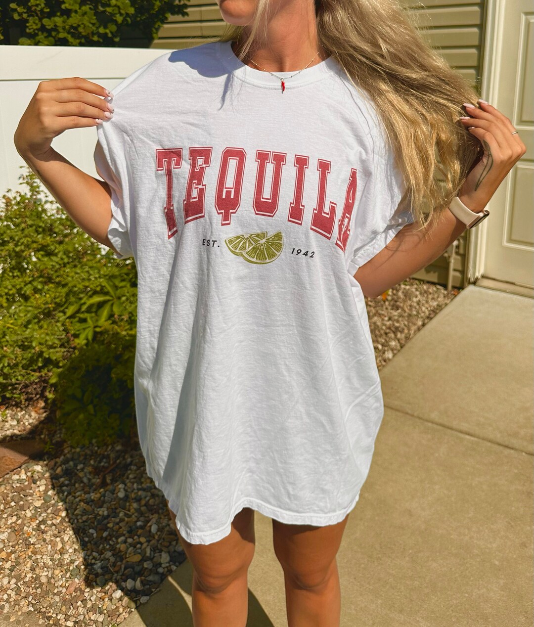 Tequila Shirt, 1942 Shirt, Tequila Clothing, Oversized Tequila Shirt
