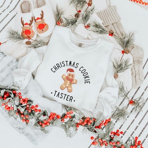 Christmas Cookie Sweater, Christmas Sweatshirt, Christmas Gift, Gingerbread Christmas Sweatshirt, Christmas Sweatshirt, Xmas Gift