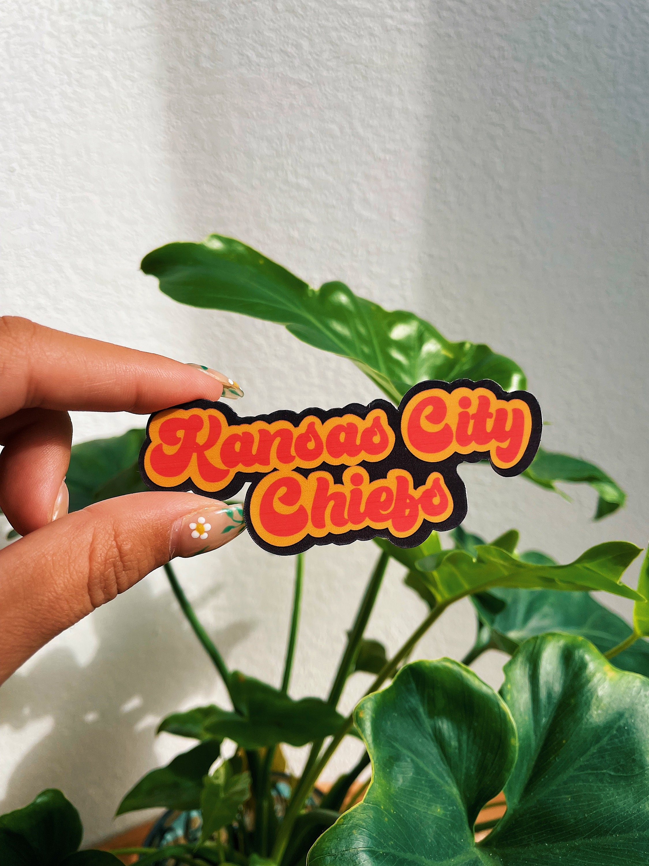 Chiefs Sticker, Trendy sticker, Laptop Stickers, Planner Stickers, Cute Stickers, Sports Stickers, Kansas City Sticker