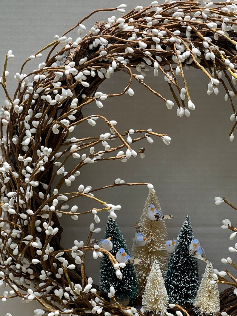 Pip Berry Grapevine Wreath Pip Berry Wreath Country Rustic | Etsy