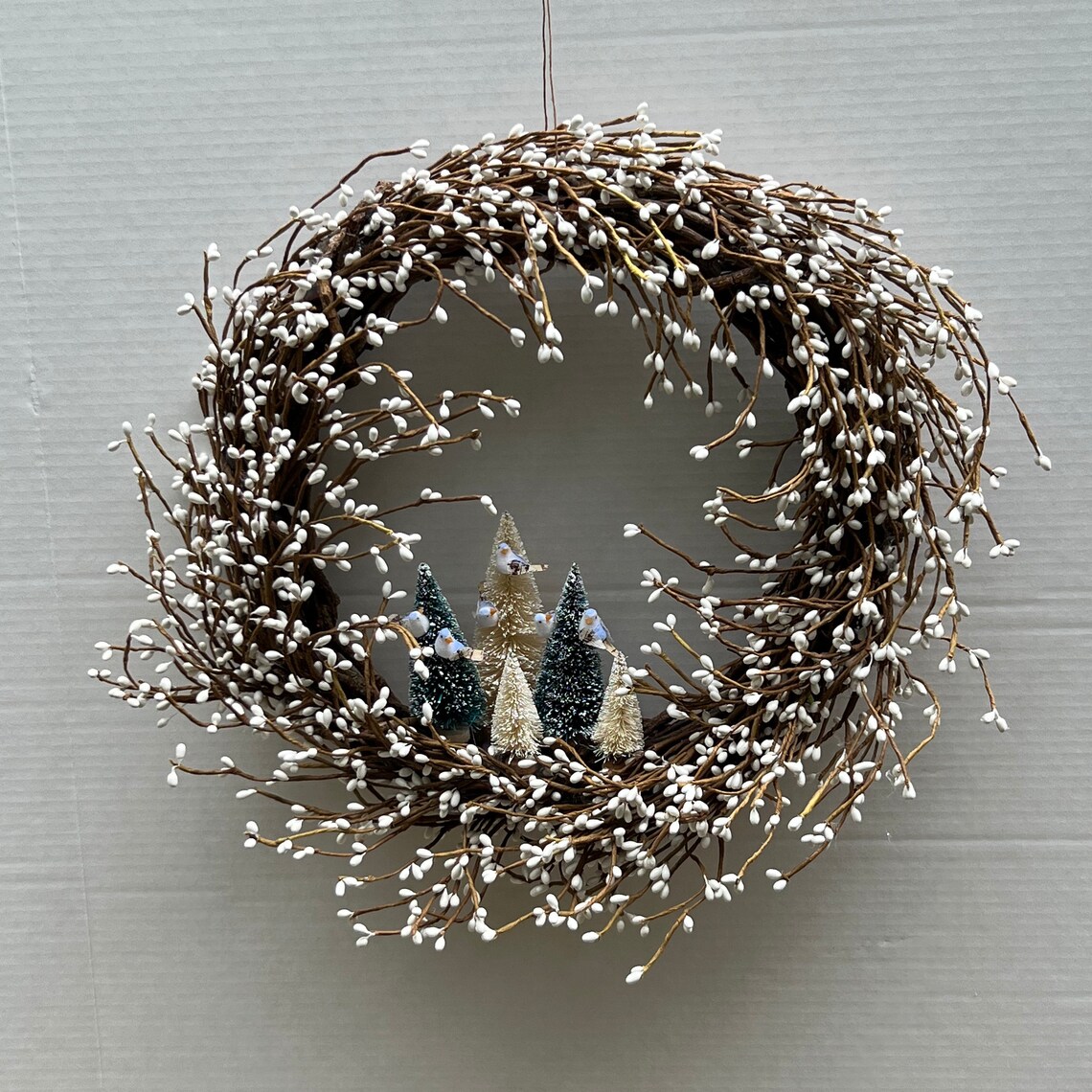 Pip Berry Grapevine Wreath Pip Berry Wreath Country Rustic | Etsy