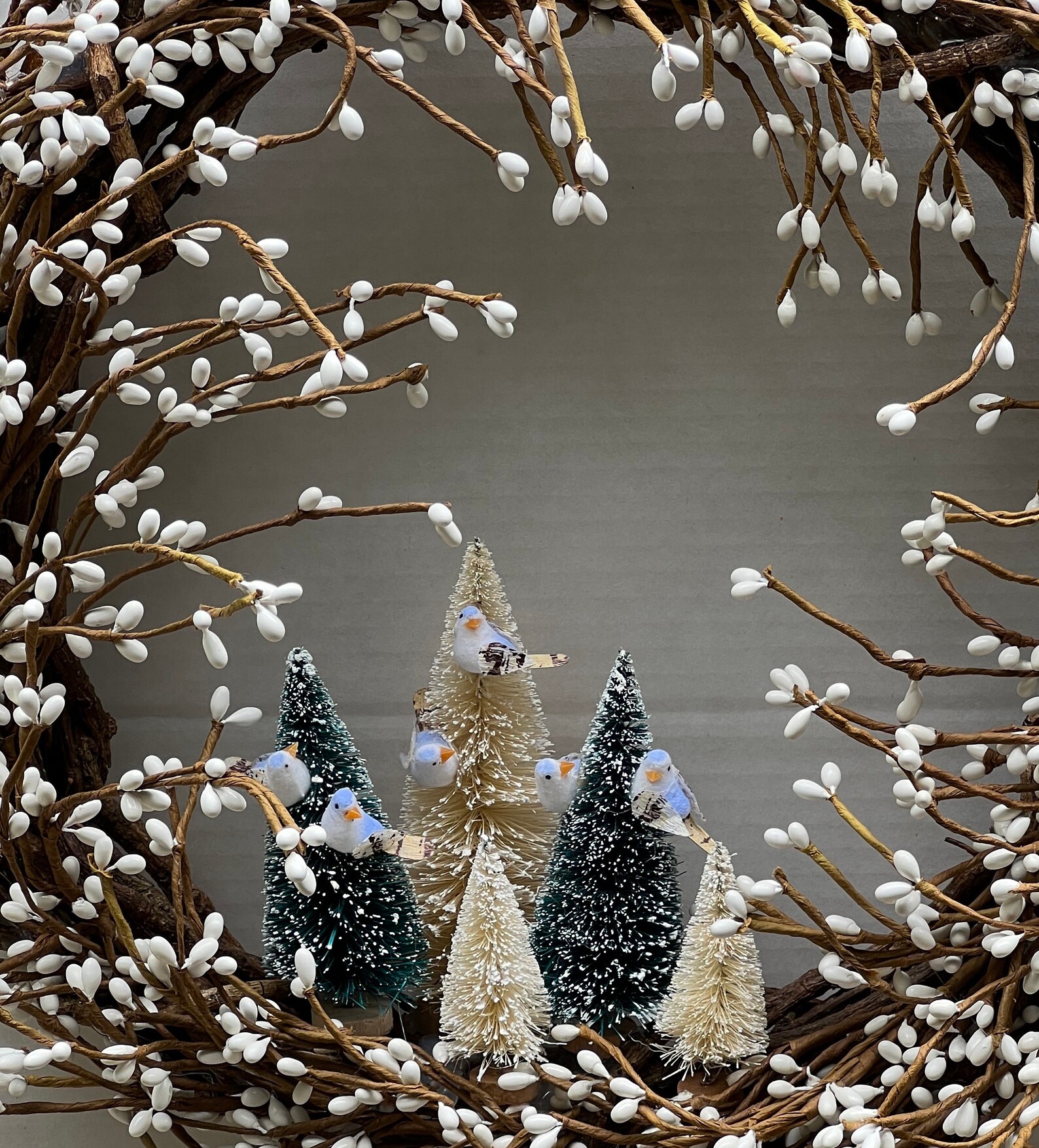 Pip Berry Grapevine Wreath Pip Berry Wreath Country Rustic | Etsy