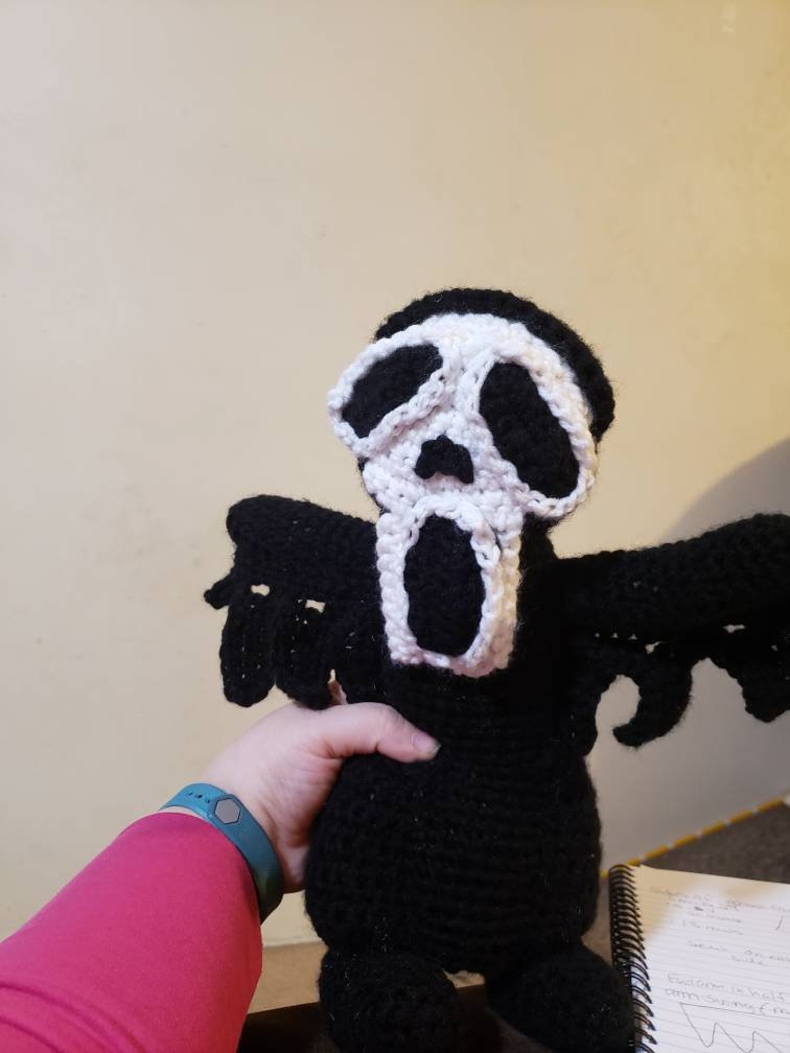 Ghostface From Scream Crochet PATTERN Etsy Hong Kong