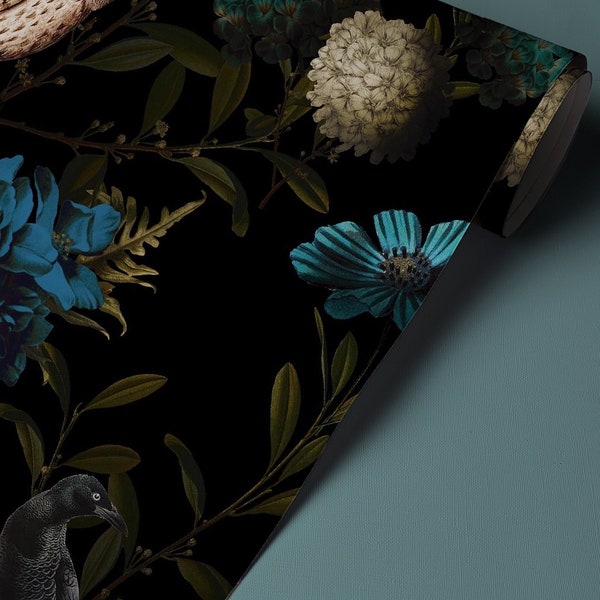 Moody Wallpaper Peel and Stick - Etsy Canada