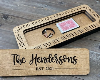Rectangular Cribbage Board