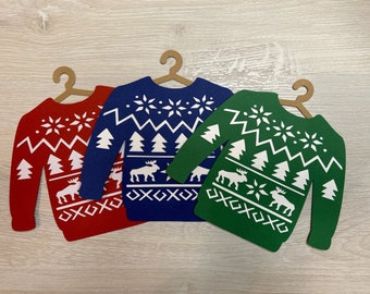 Holiday Sweater Gift Card Holder