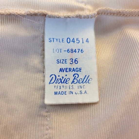 Vintage Silky Dixie Belle Cream Satin Slippery Ny… - image 10