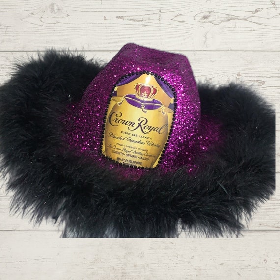 Custom Alcohol Glitter Cowboy Hat 