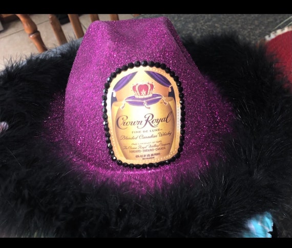Glitter Alcohol Cowboy Hat Custom 