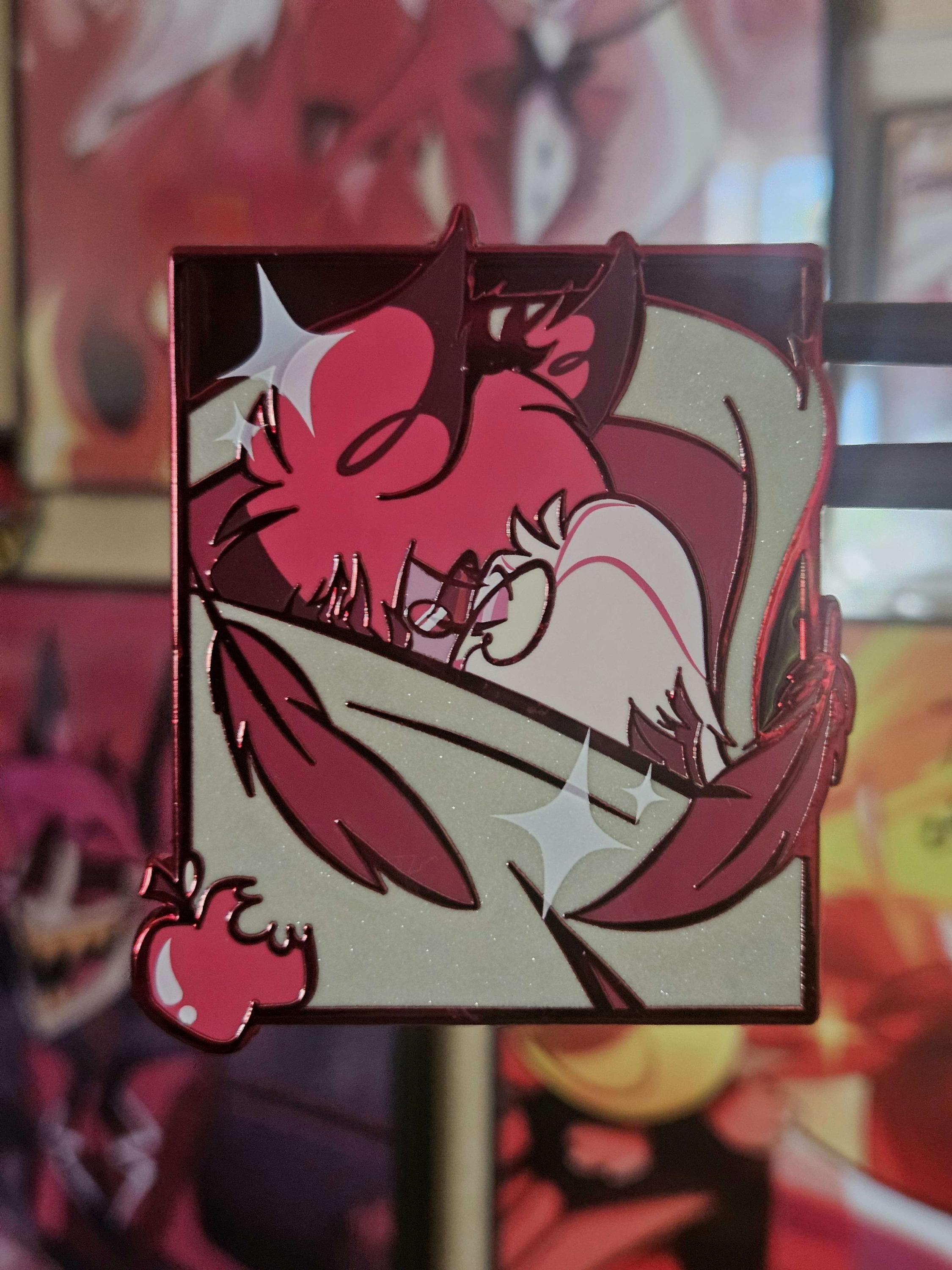 Radioapple Valentine's Kiss // Hazbin Hotel - Etsy