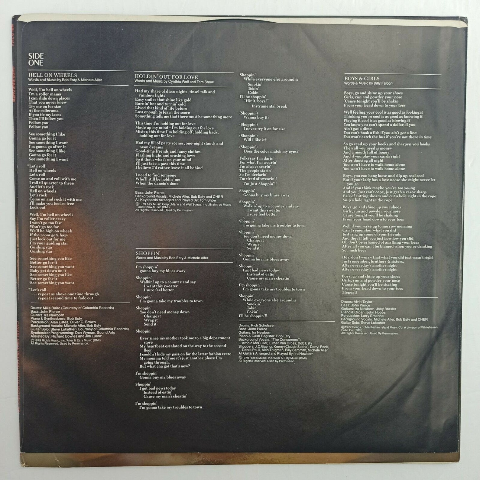 CHER Prisoner 1979 Rock LP Casablanca Promo EX Vinyl Record | Etsy UK