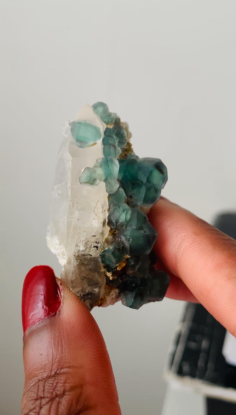 エイリアンアイフローライト Alien-eye' Fluorite from Namibia