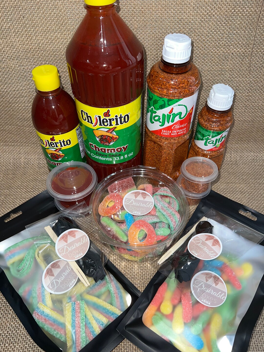 chamoy tajin lollies