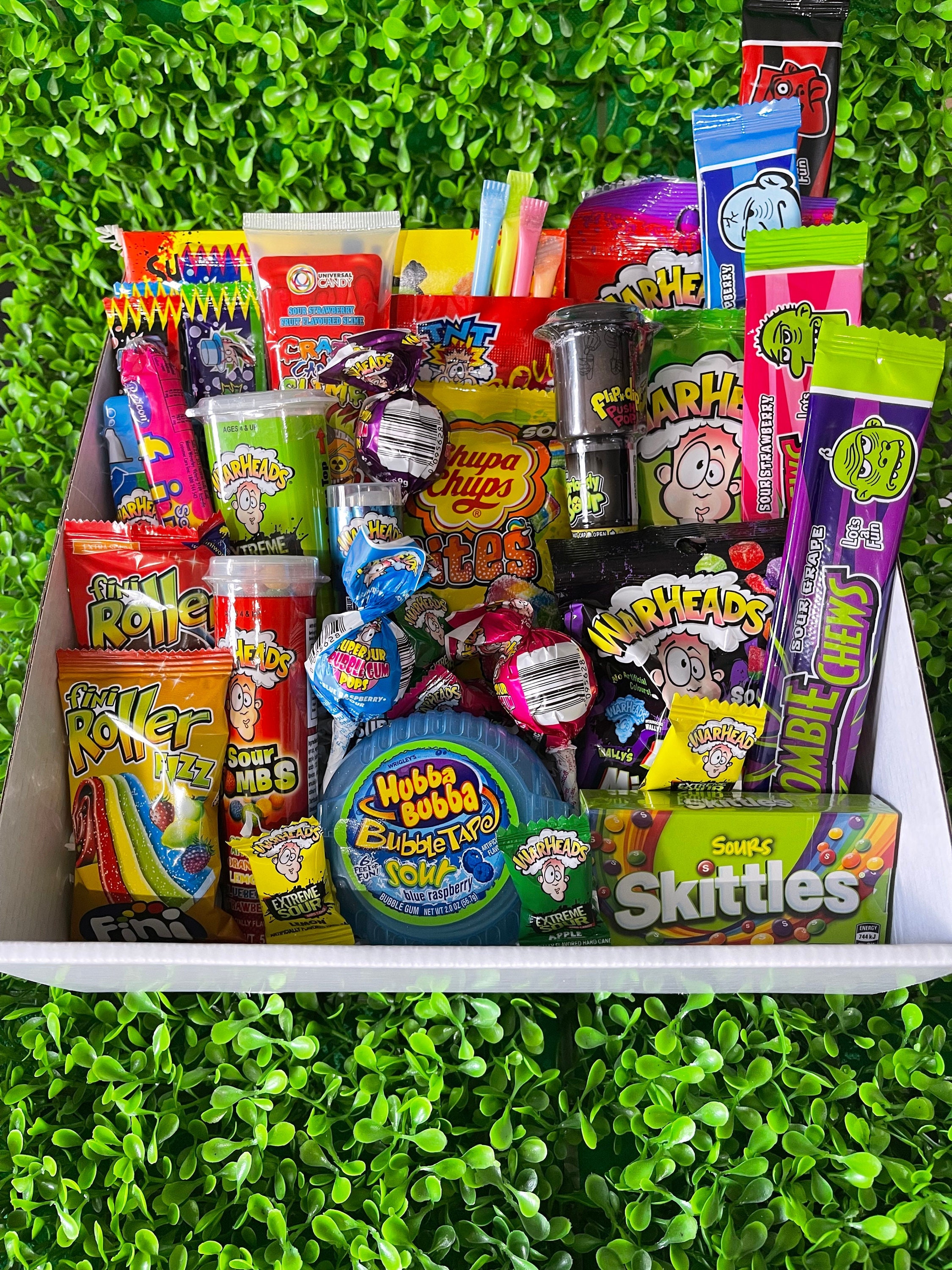 Sour Candy Box Sour Patch Kids Snack Box Sour Candy Care Package College  Snack Box Assorted Candy Box Sweet and Sour Birthday Box 