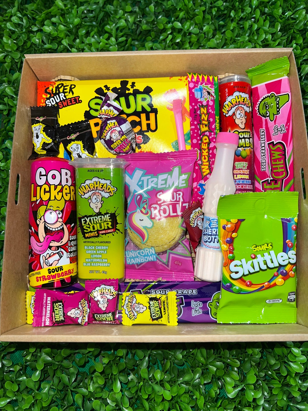 Sour Candy Box Lollies Etsy Australia