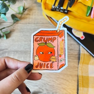 Adesivo in vinile Grump Juice