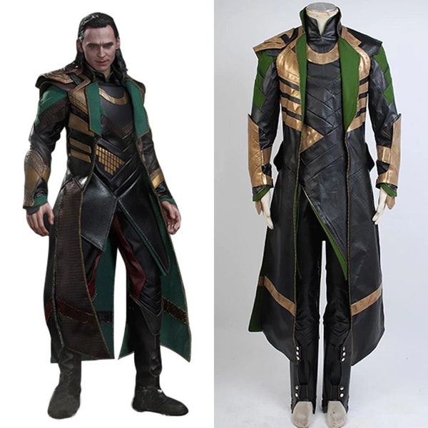 Thor Cosplay The Dark World Loki Costume for Man & Woman