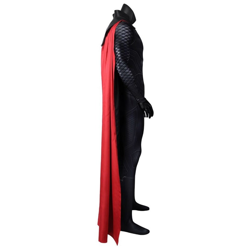 Avengers Infinity War Thor Costume Cosplay Suit With Cloak image 4