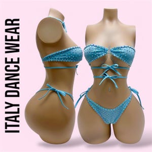Exotic dance wear, ( Selina Set ) Dancewear, Italy dance wear