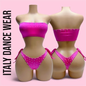 Exotic Dance Wear, ( Lillian Set), Exotic Dancewear - Stripper Clothes - Stripper Outfits - Exotic Dancewear Two Piece